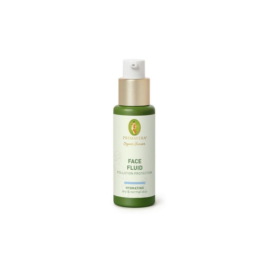 Face fluid pollution protection