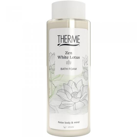 Zen white lotus relaxing bath foam