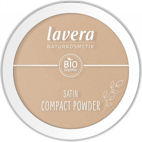 Satin compact powder tanned 03