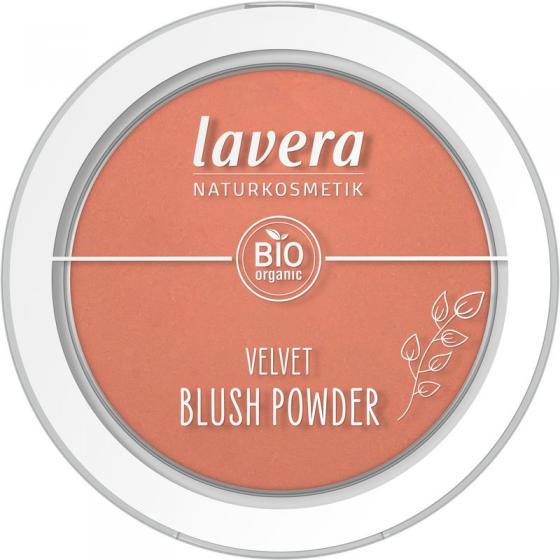 Velvet blush powder rosy peach 01