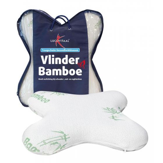 Bamboe vlinderkussen