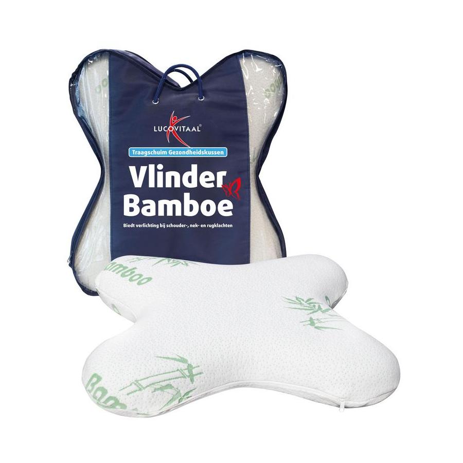 Bamboe vlinderkussen