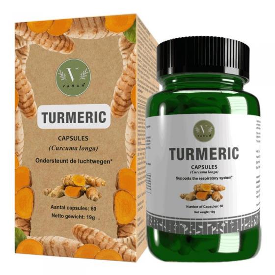 Turmeric capsules