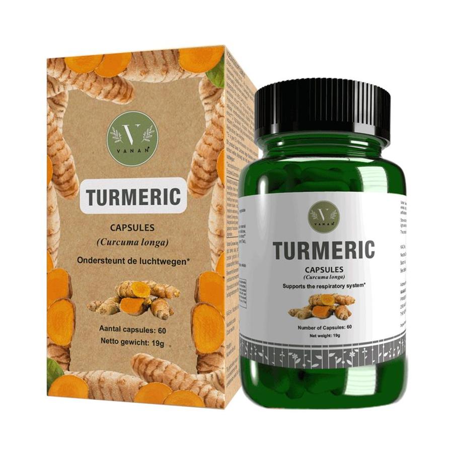 Turmeric capsules