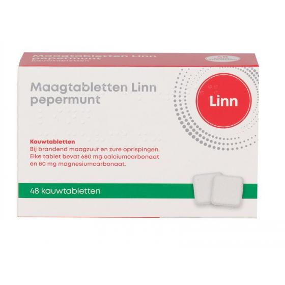 Maagtabletten pepermunt