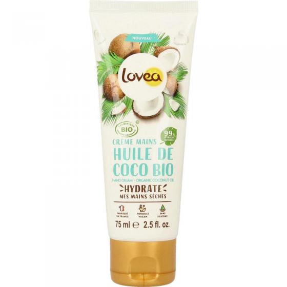 Hand cream organic coco oil