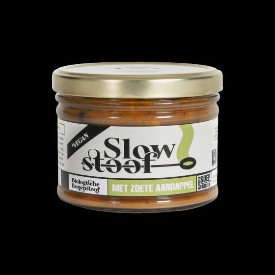 Slow stoof met zoete aardappel bio