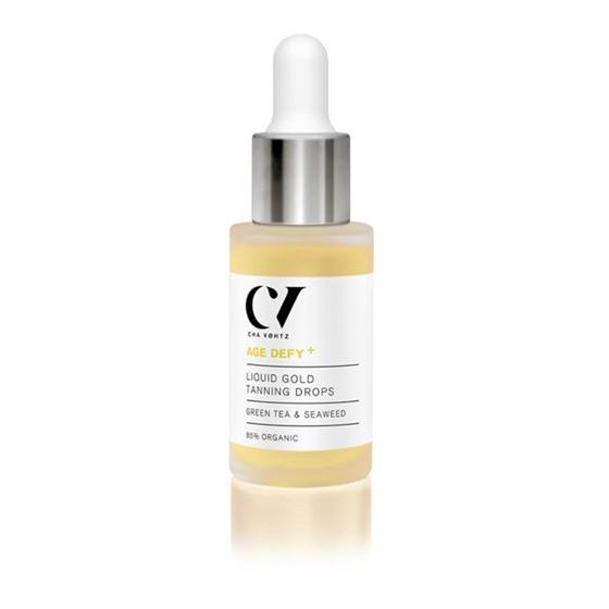 Liquid gold tanning drops