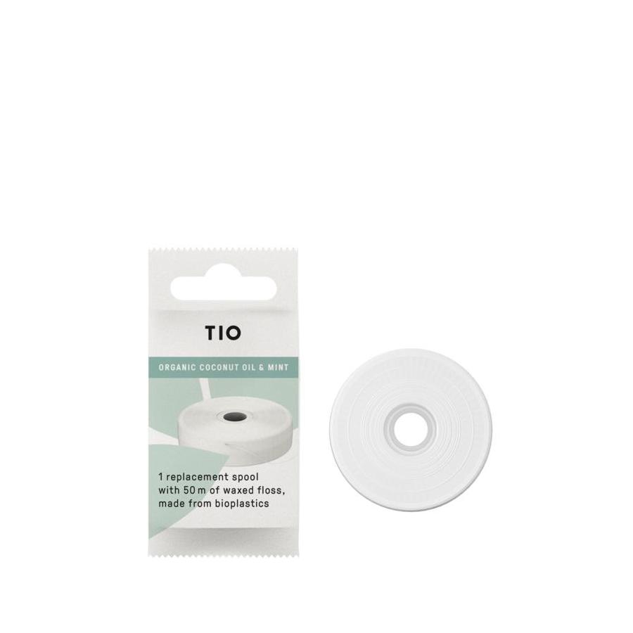 Tiofloss refill flosdraad kokosolie mint