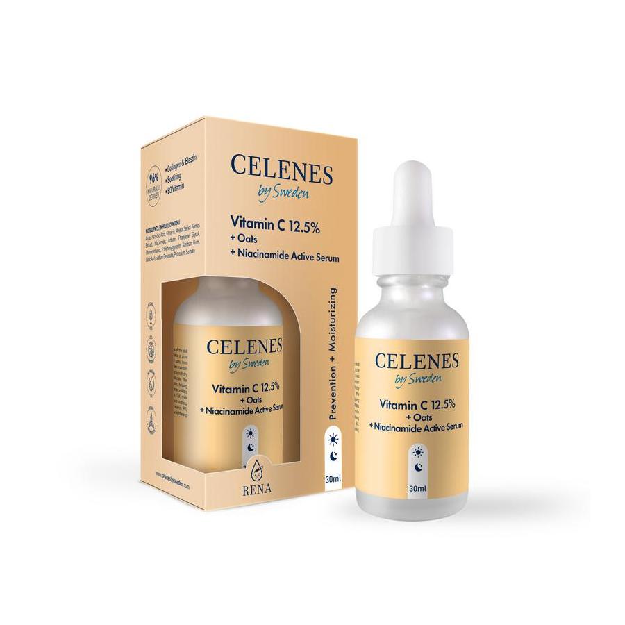 Active serum vitamin C 12,5% + oats + niacinamide