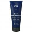 Men haar en body wash