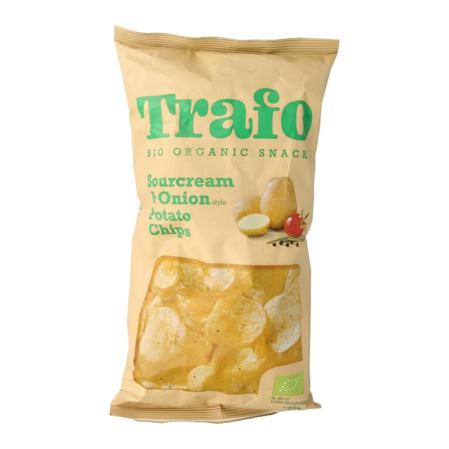 Chips sour cream & onion bio