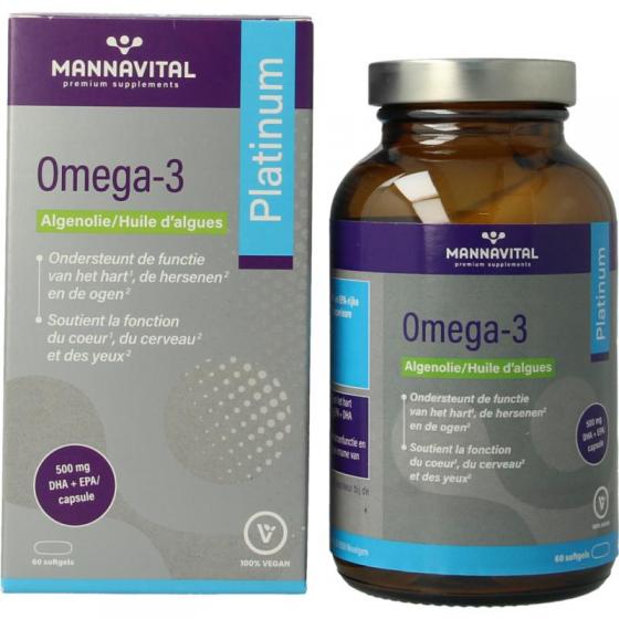 Omega-3 algenolie platinum