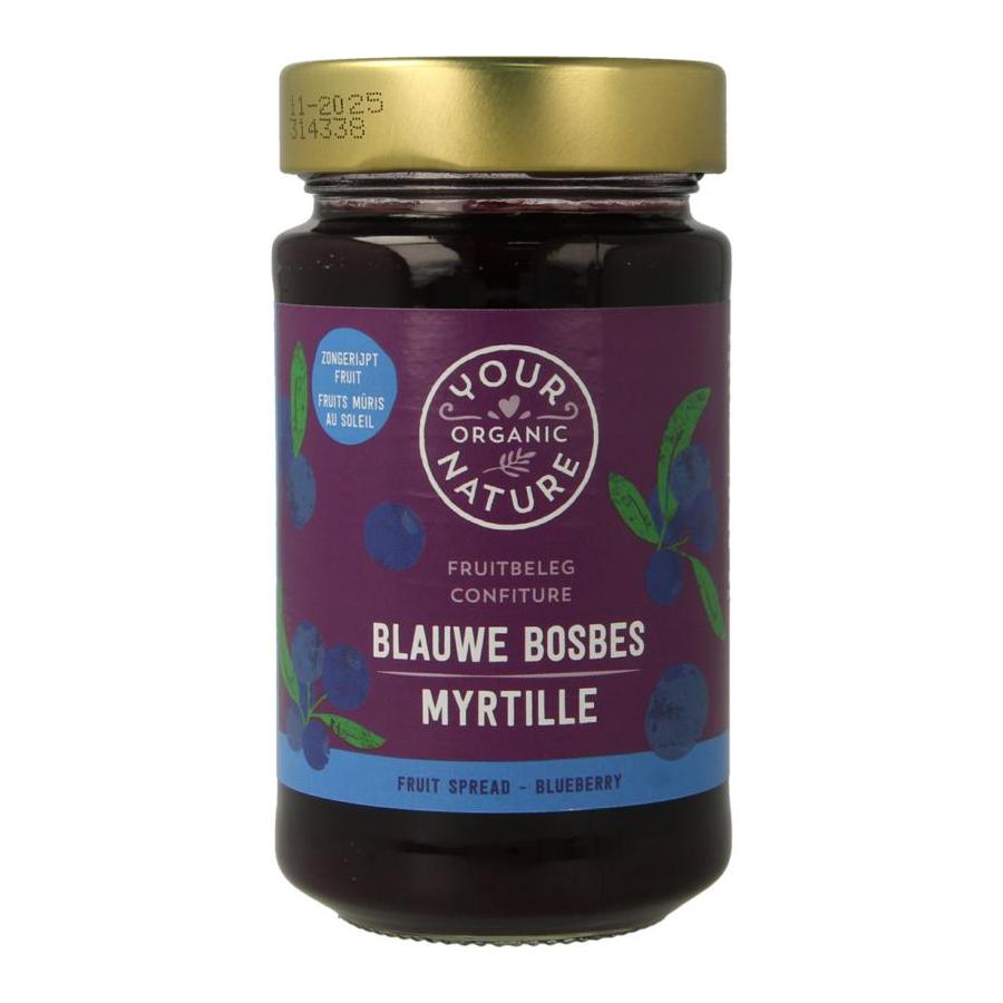 Fruit beleg blauwe bosbes bio
