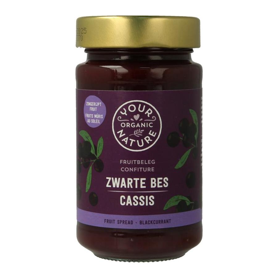Fruit beleg zwarte bes bio