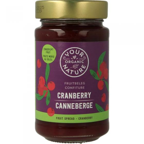 Fruit beleg cranberry bio