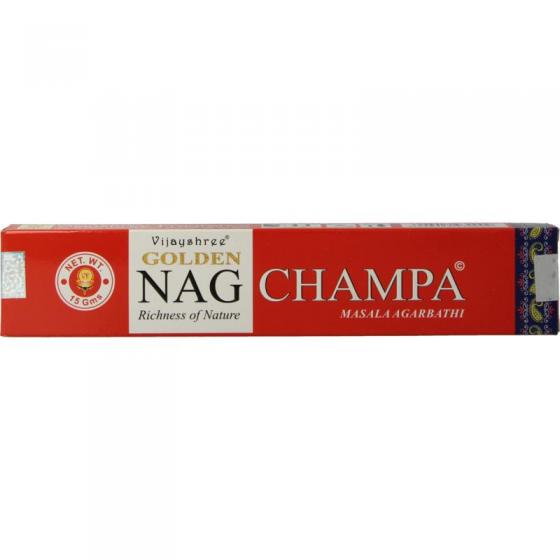 Wierook golden nag champa incense