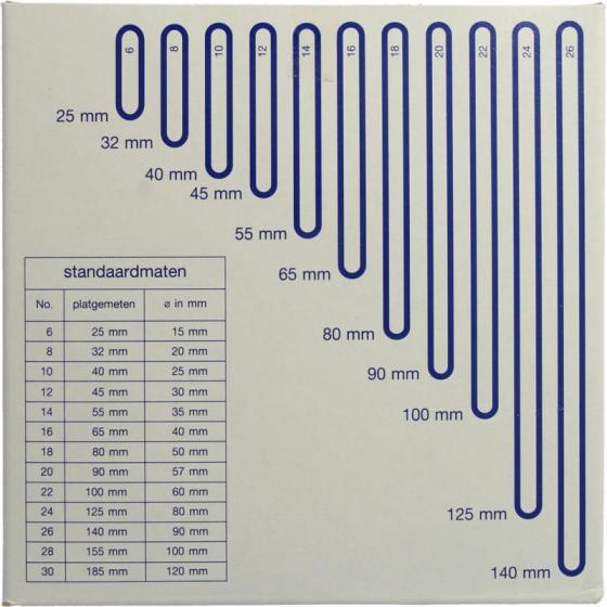 Elastiekjes nr 16 65mm