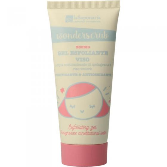 Wonderscrub exfoliating face gel