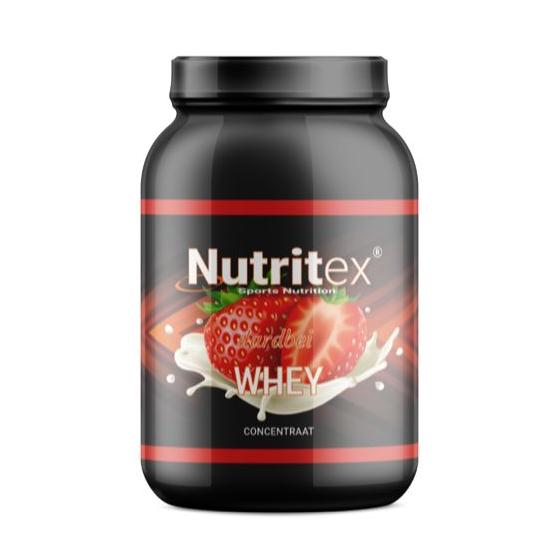 Whey proteine aardbei