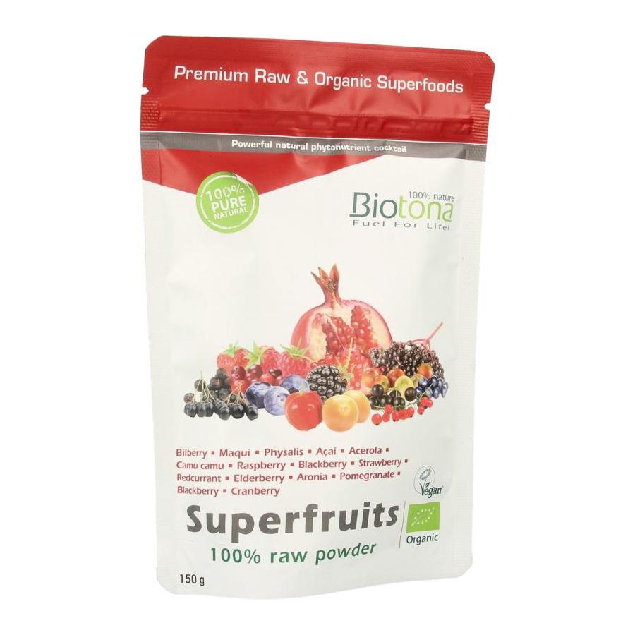 Superfruits raw powder bio