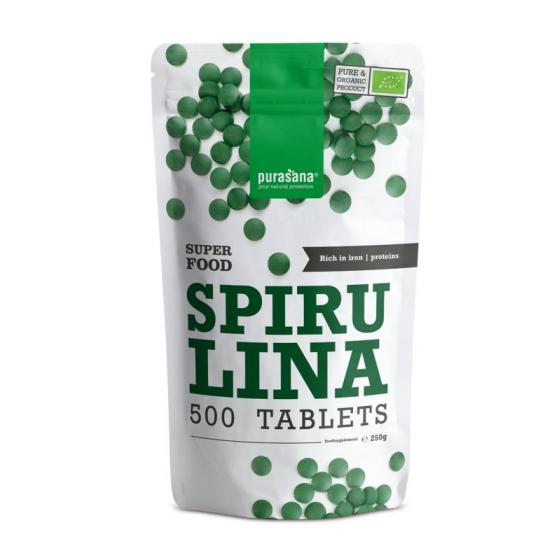 Spirulina 500 mg bio