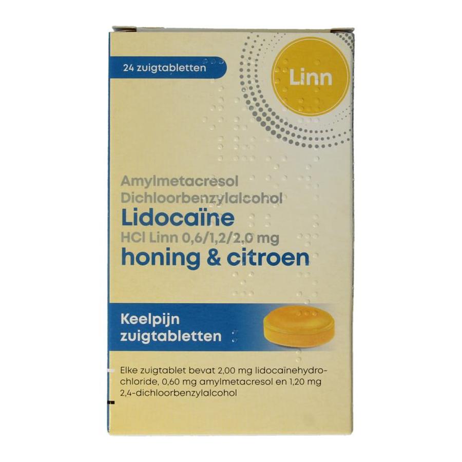 Amylmetacresol lidocaine honing citroen