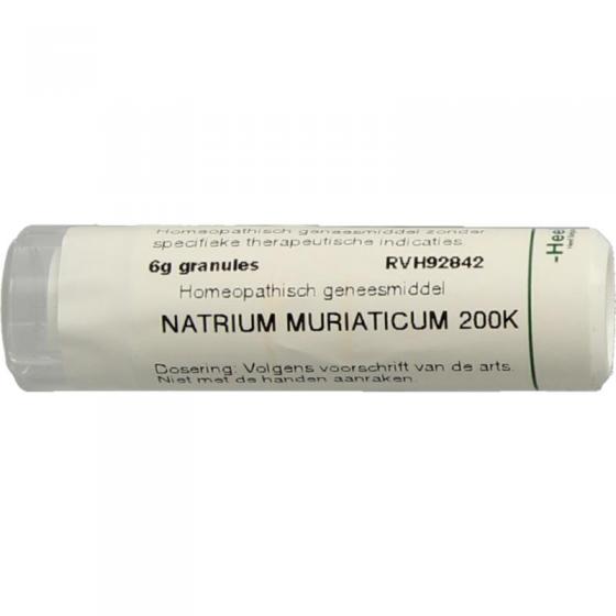 Natrium muriaticum 200k