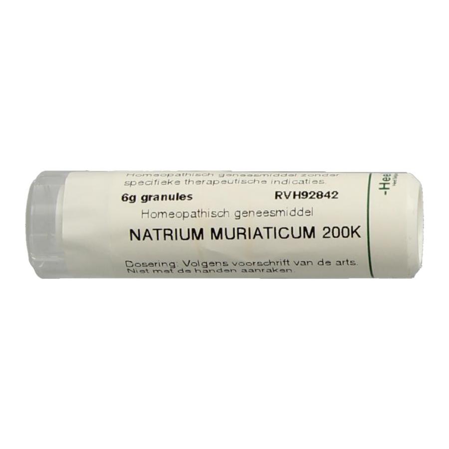 Natrium muriaticum 200k