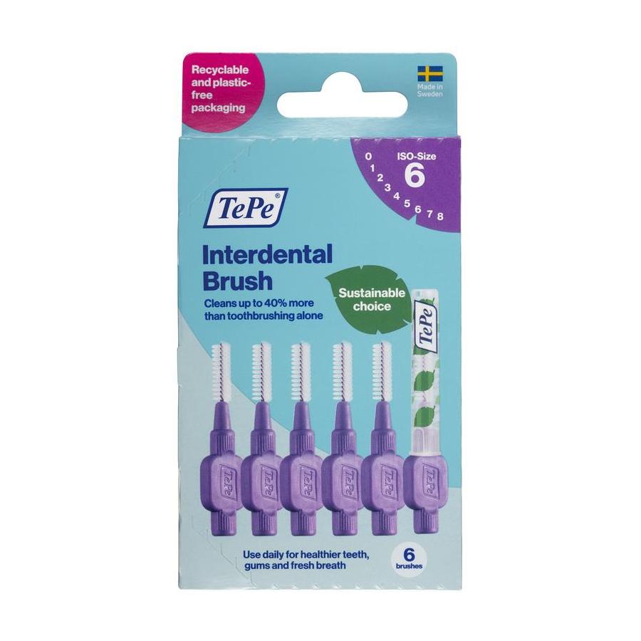 Interdentale ragers original paars 1,1mm maat 6