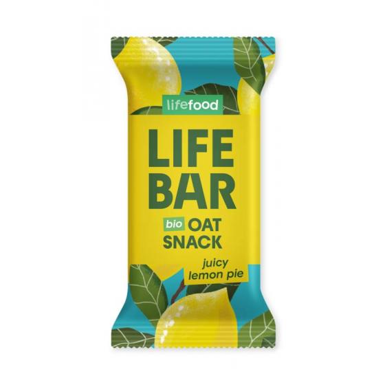 Lifebar oatsnack lemon zacht bio