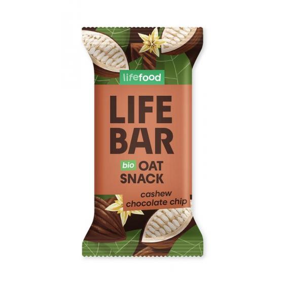 Lifebar oatsnack chocolate chip bio