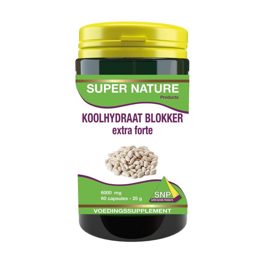 Koolhydraat blokker extra forte 6000mg
