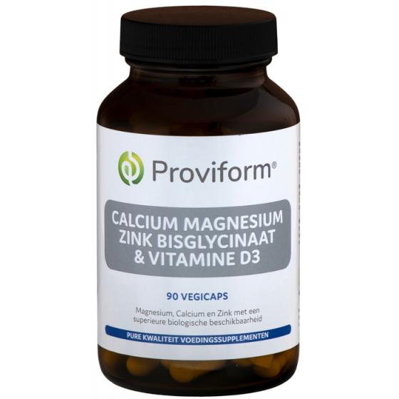 Calcium magnesium zink bisglycinaat & D3