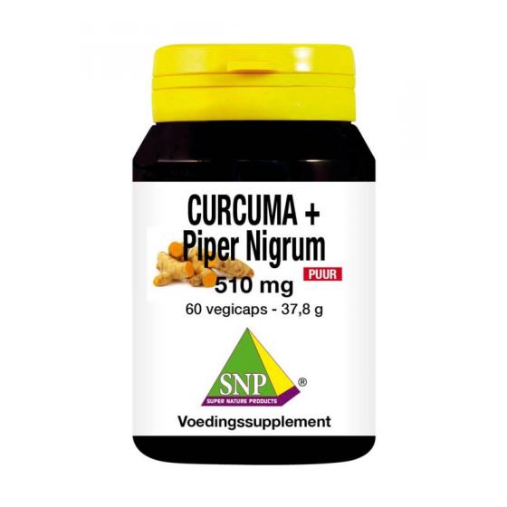 Curcuma & piper nigrum 510mg puur
