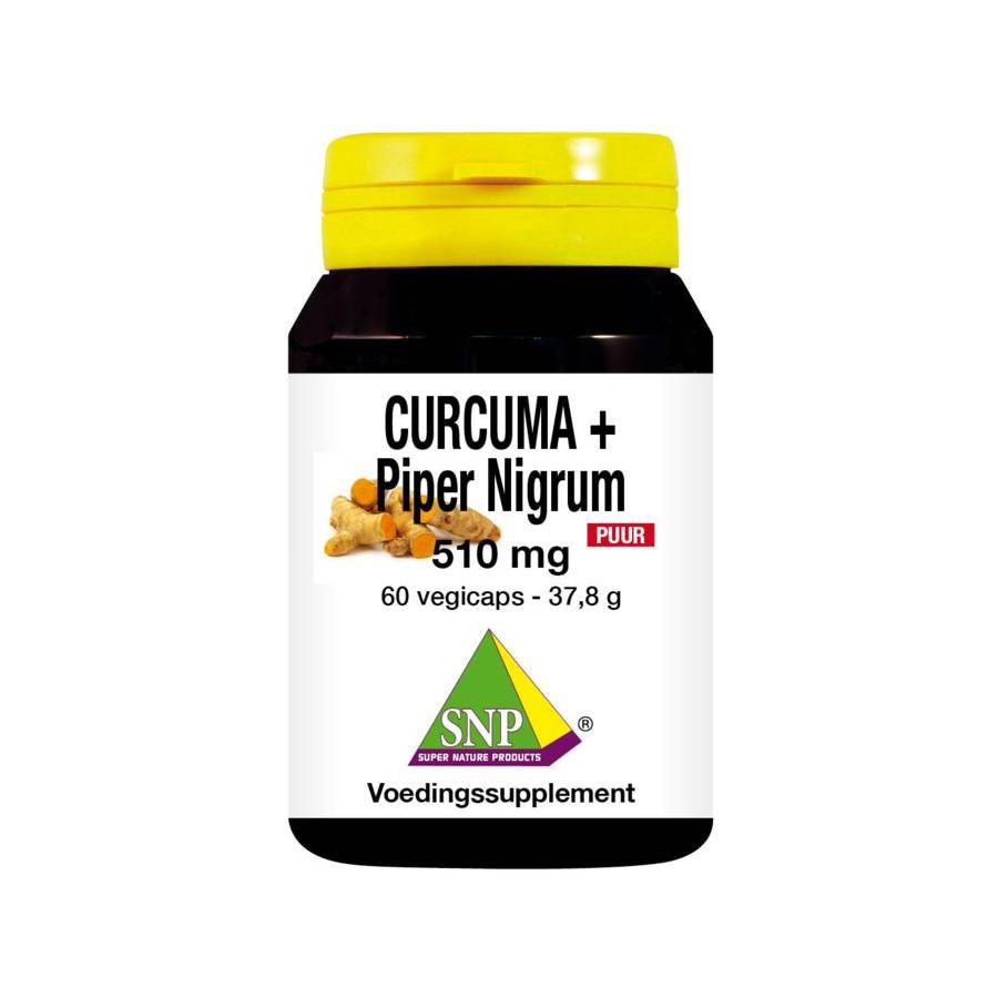 Curcuma & piper nigrum 510mg puur
