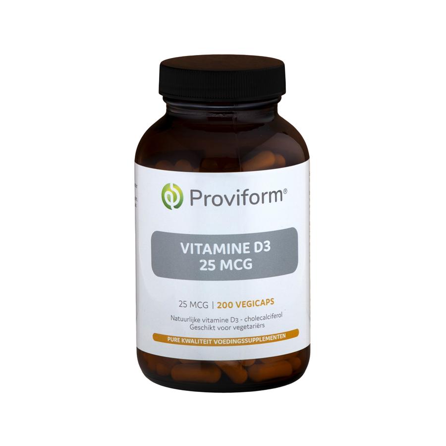 Vitamine D3 25mcg