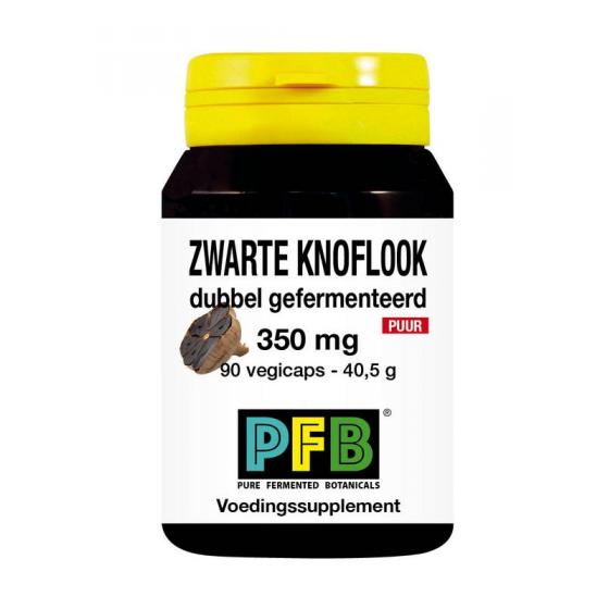 Zwarte knoflook dubbel gefermenteerd