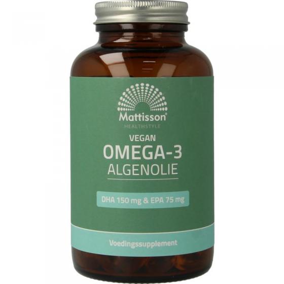 Vegan omega 3 algenolie DHA 150mg EPA 75mg