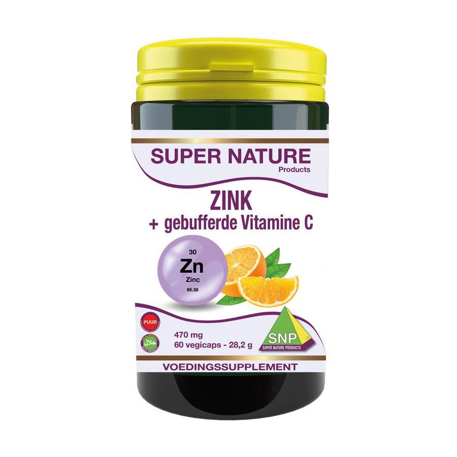 Zink 50mg + gebufferde vitamine C puur