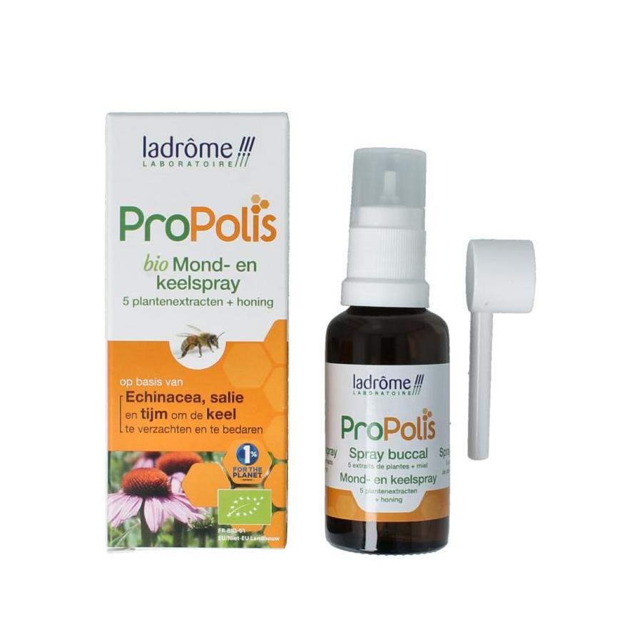 Propolis keel- en mondspray bio