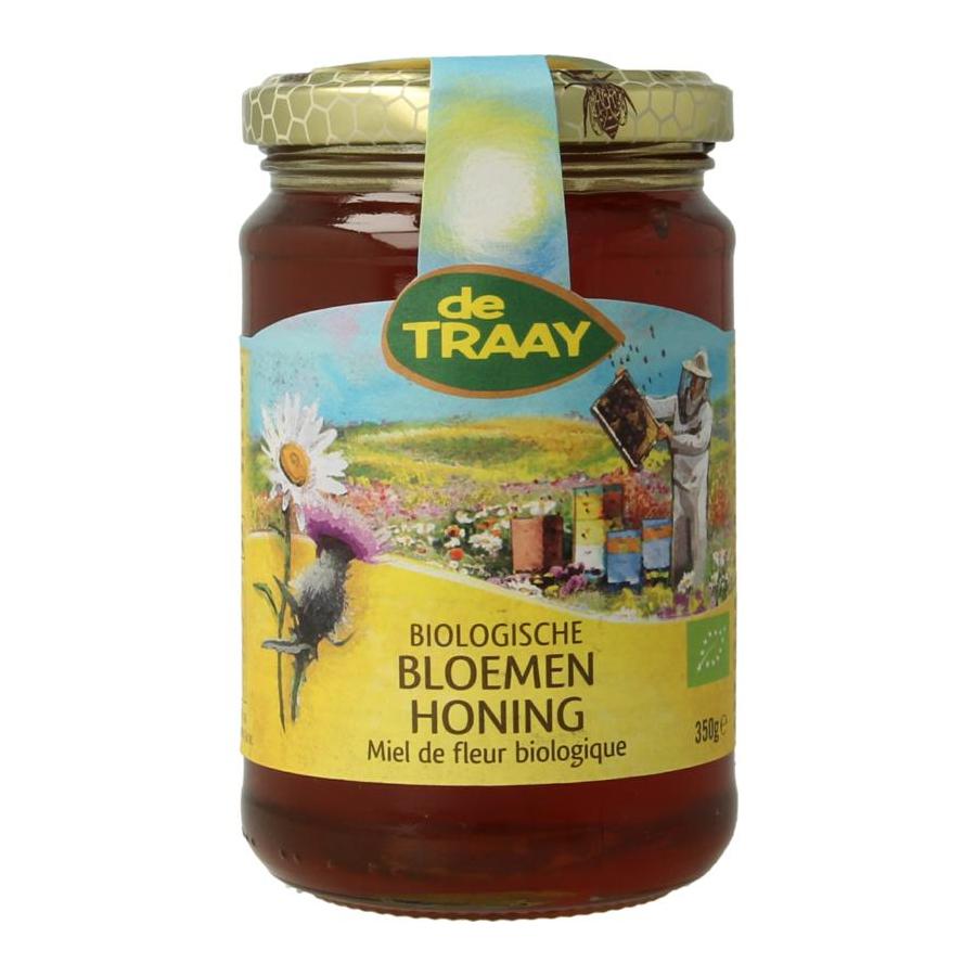 Bloemen honing vloeibaar bio