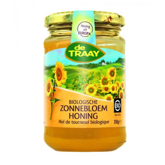 Zonnebloem honing creme bio