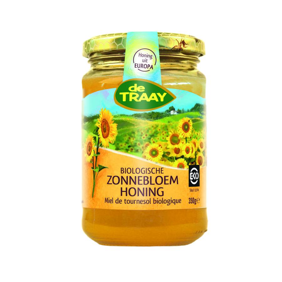 Zonnebloem honing creme bio