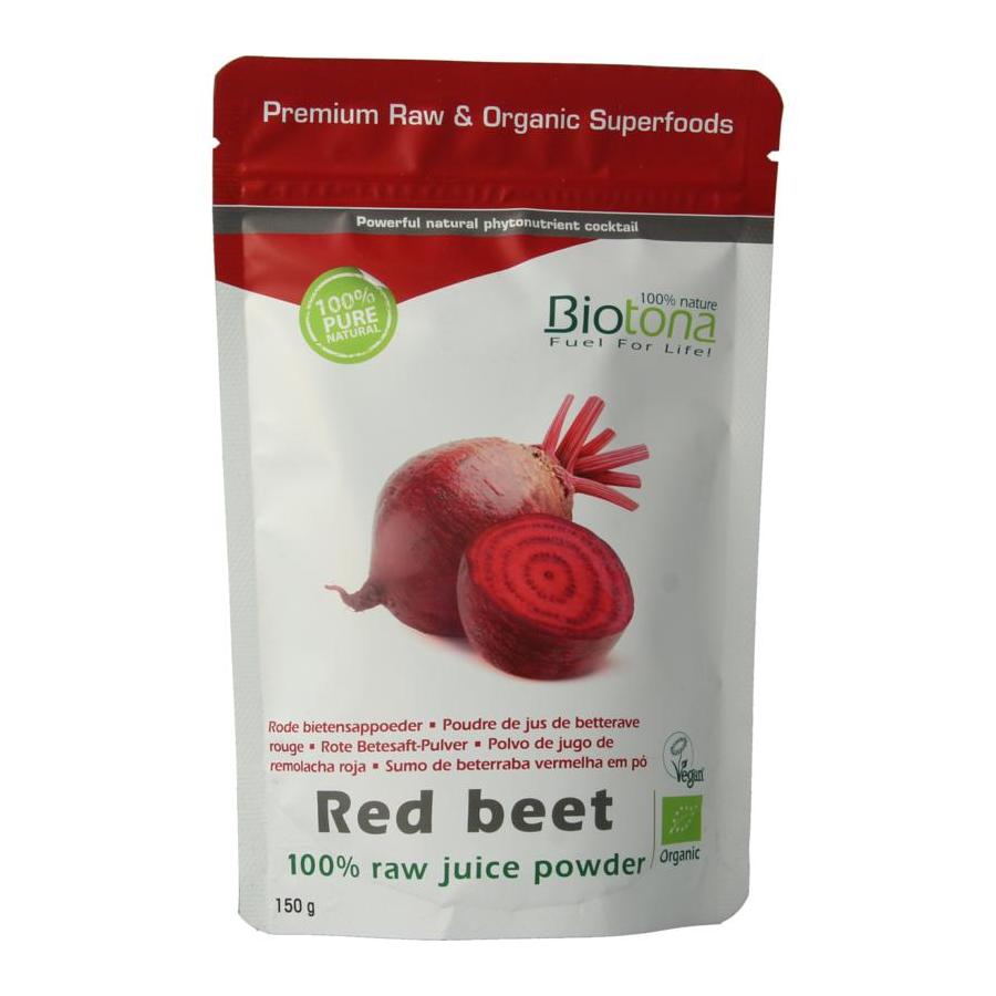 Red beet raw powder bio
