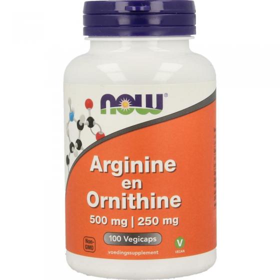 Arginine & Ornithine 500/250 mg