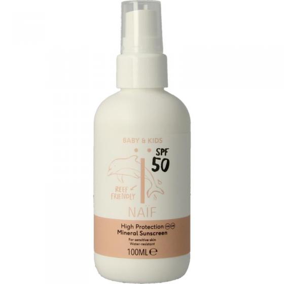 Baby & kids zonnebrand spray SPF50