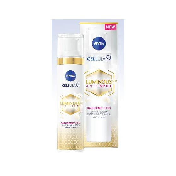 Cellular luminous anti-pigment fluid cream SPF50