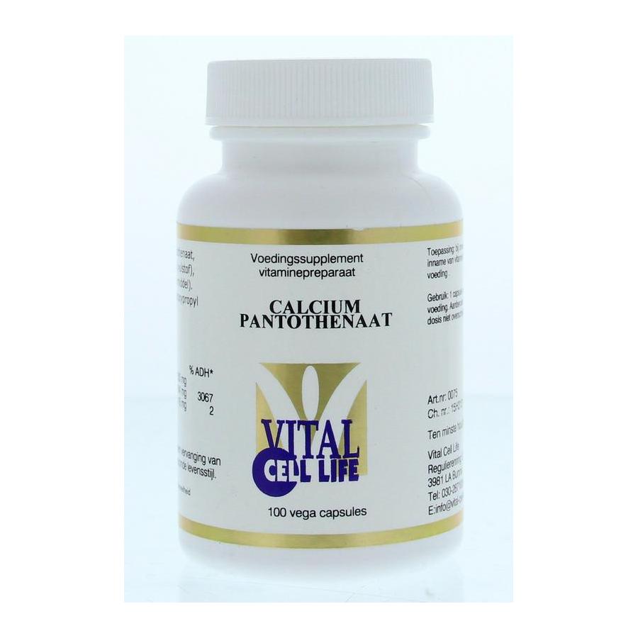 Vitamine B5 calciumpantothenaat 200 mg