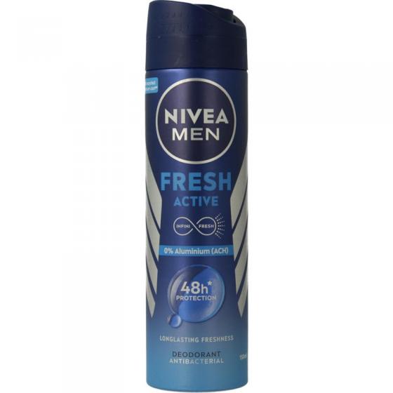 Nivea men deodorantspray fresh active